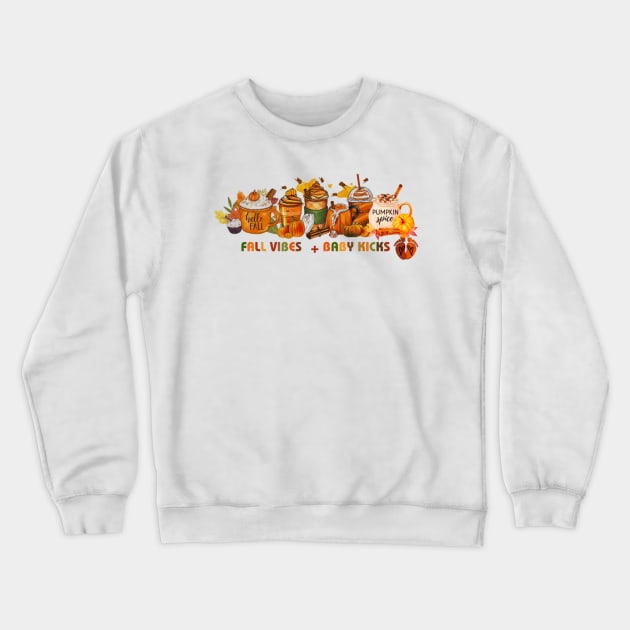 Pumpkin Spice Baby Crewneck Sweatshirt by BellyBlossom